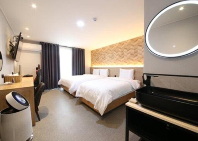 Labe Hotel Csondzsu Kültér fotó